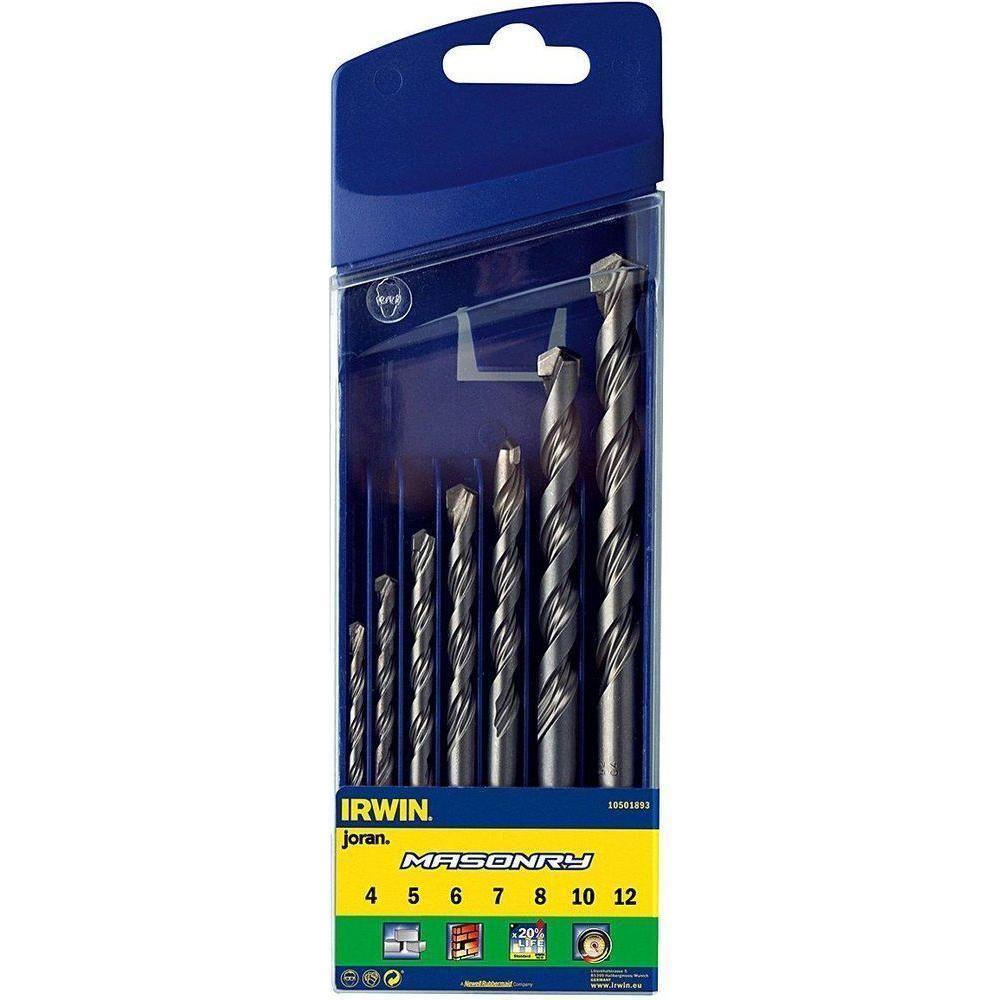 Irwin Masonry Drill Bit Set - Goldpeak Tools PH Irwin Irwin Masonry Drill Bit Set - Goldpeak Tools PH Irwin